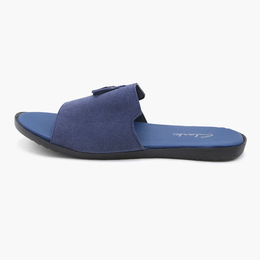 Men's Slipper - Blue, Men's Slippers, Chase Value, Chase Value