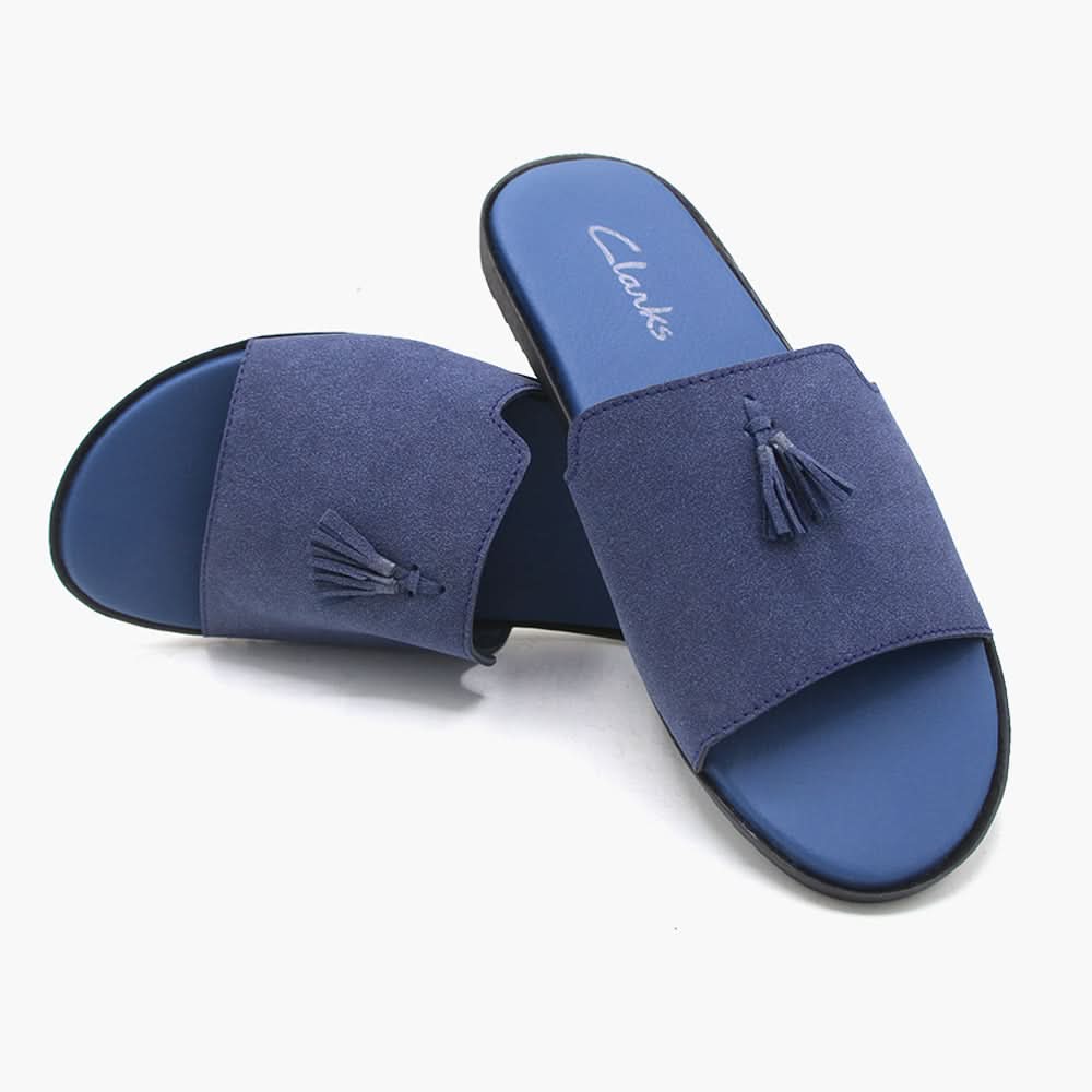 Men's Slipper - Blue, Men's Slippers, Chase Value, Chase Value