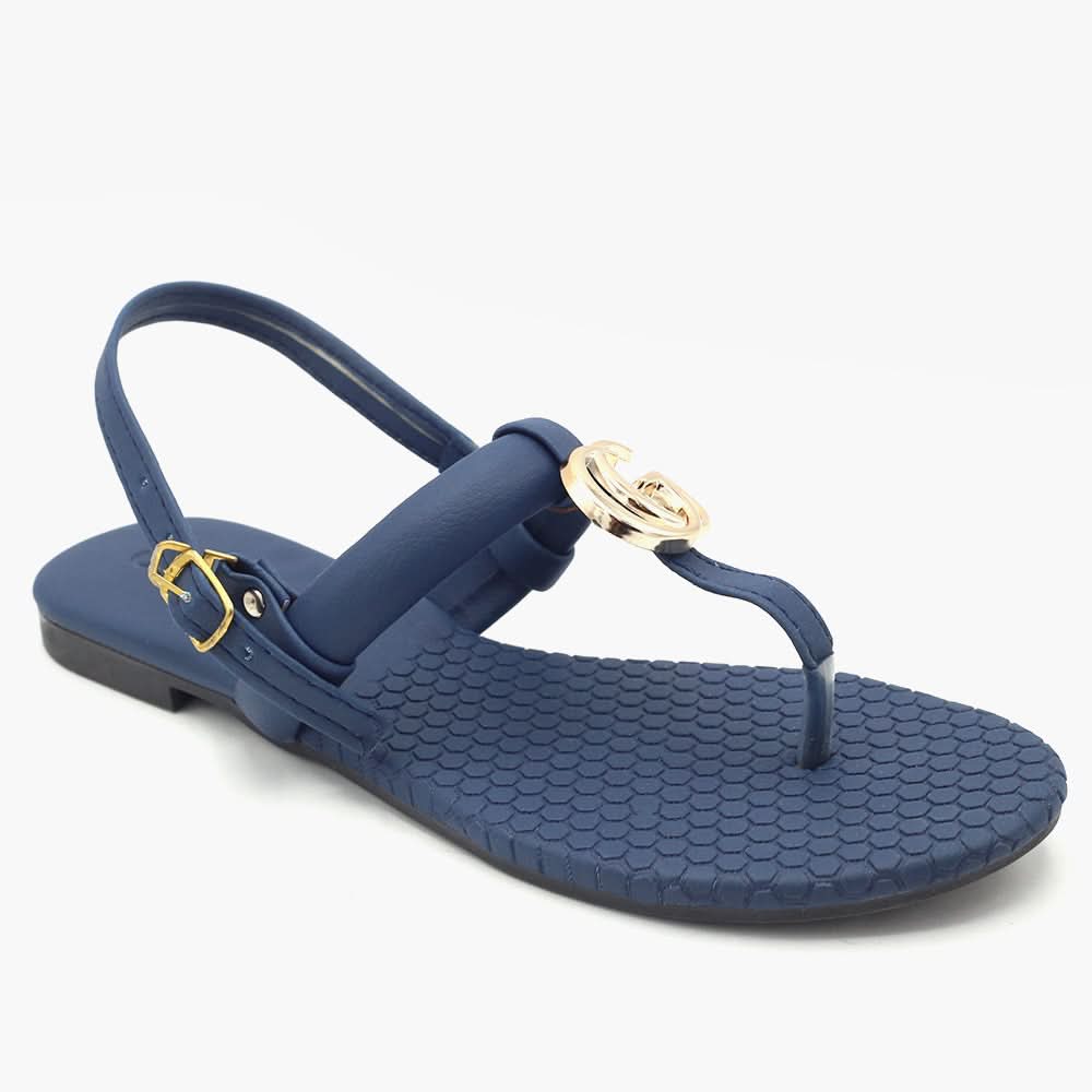 Women's Slipper - Navy Blue, Women Slippers, Chase Value, Chase Value
