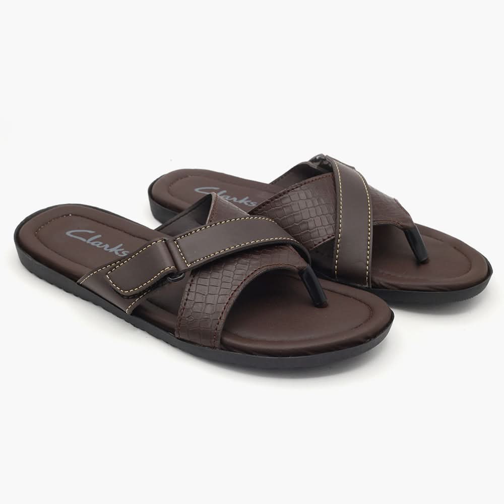 Men's Slipper - Brown, Men's Slippers, Chase Value, Chase Value