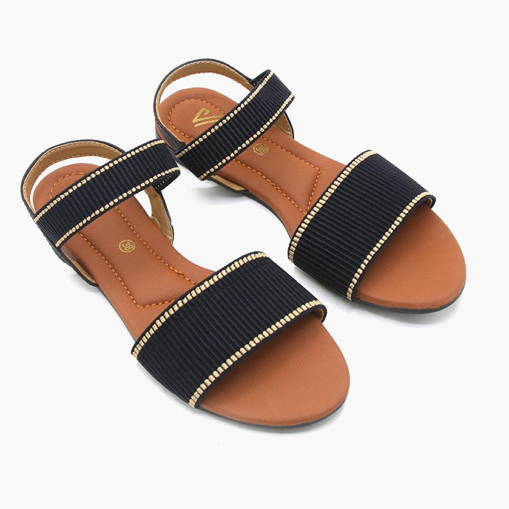 Women's Sandal - Black, Women Sandals, Chase Value, Chase Value