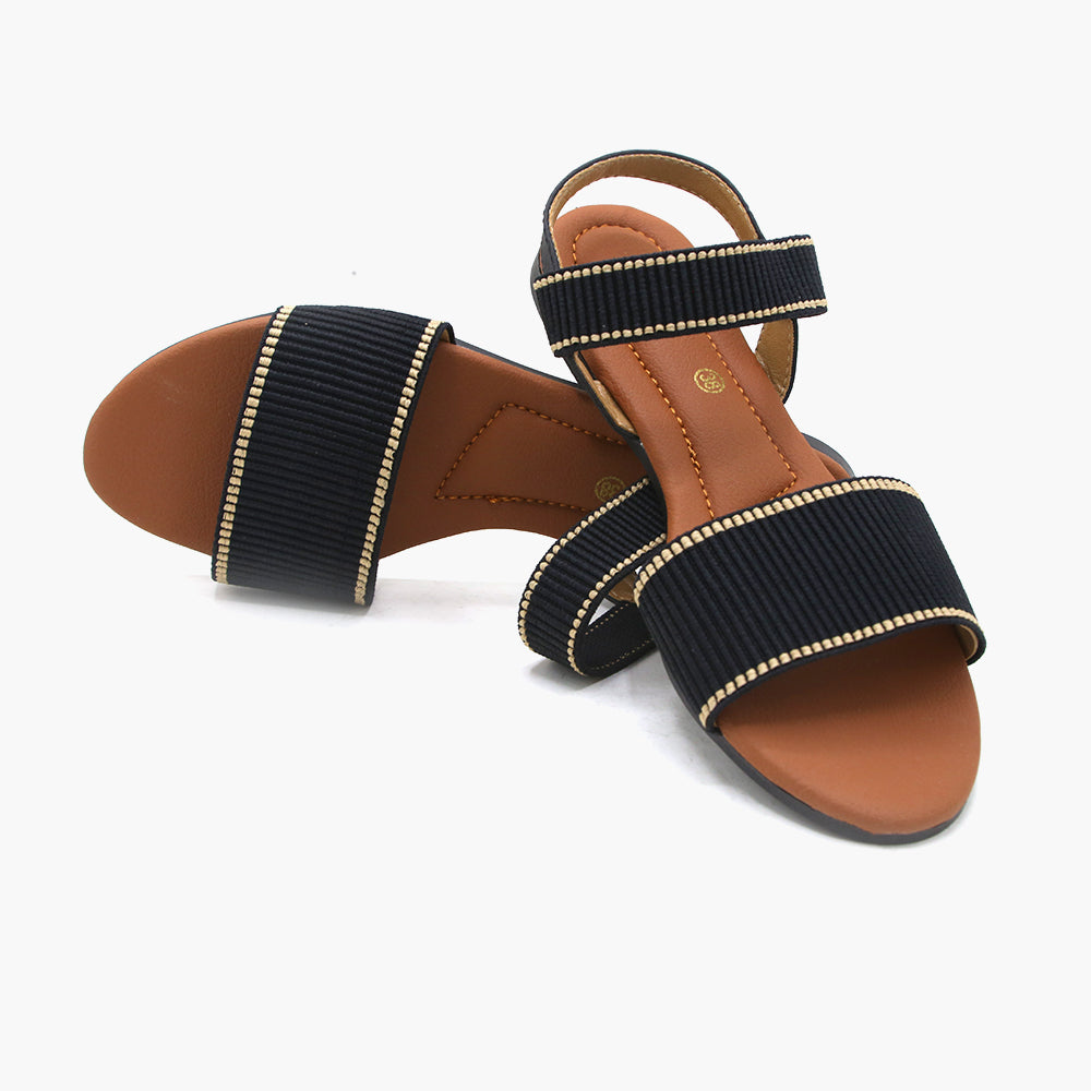 Women's Sandal - Black, Women Sandals, Chase Value, Chase Value