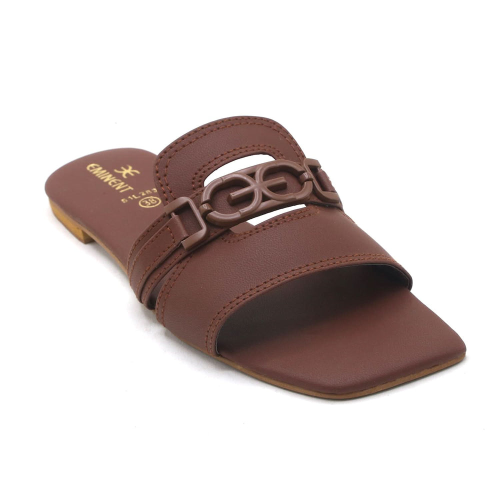 Women's Slipper - Coffee, Women Slippers, Chase Value, Chase Value