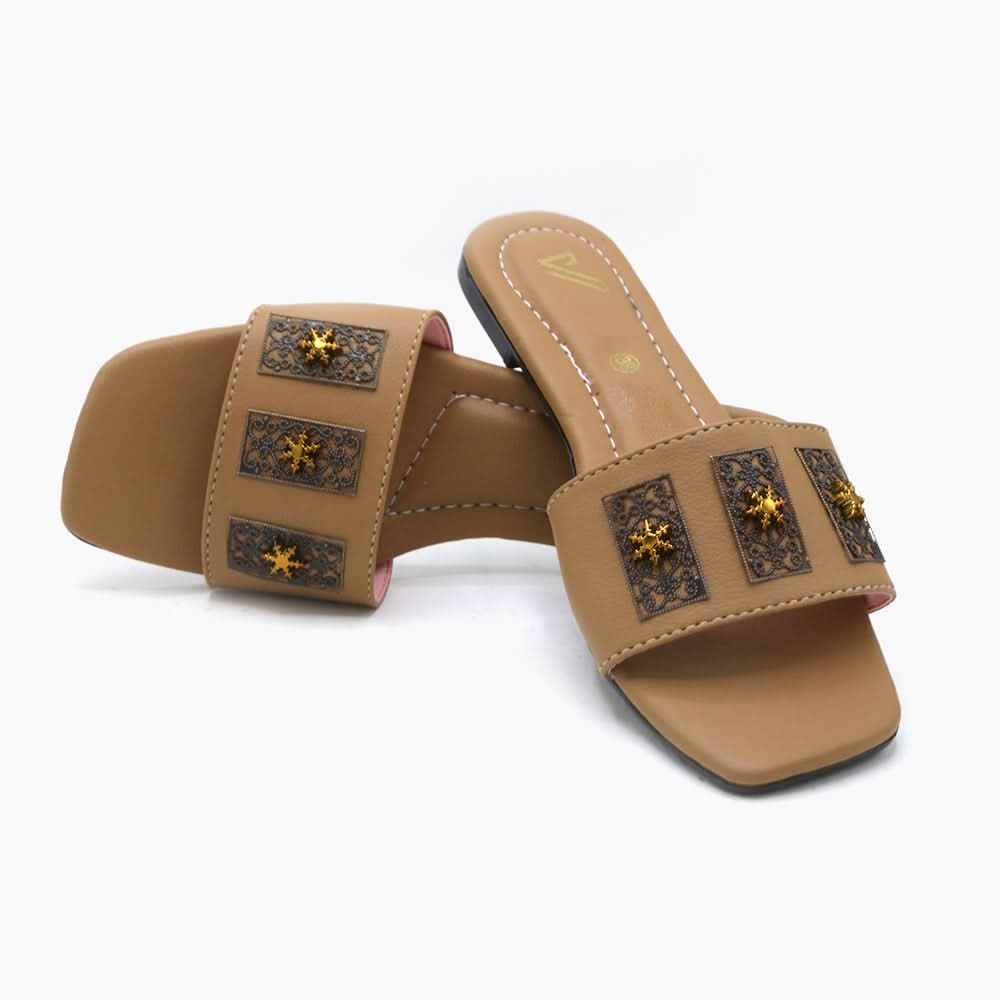Women's Slipper - Fawn, Women Slippers, Chase Value, Chase Value