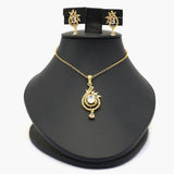 Women's Locket Set - Golden, Women Jewellery Set, Chase Value, Chase Value