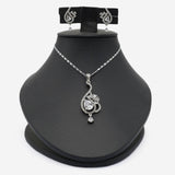 Women's Locket Set - Silver, Women Jewellery Set, Chase Value, Chase Value