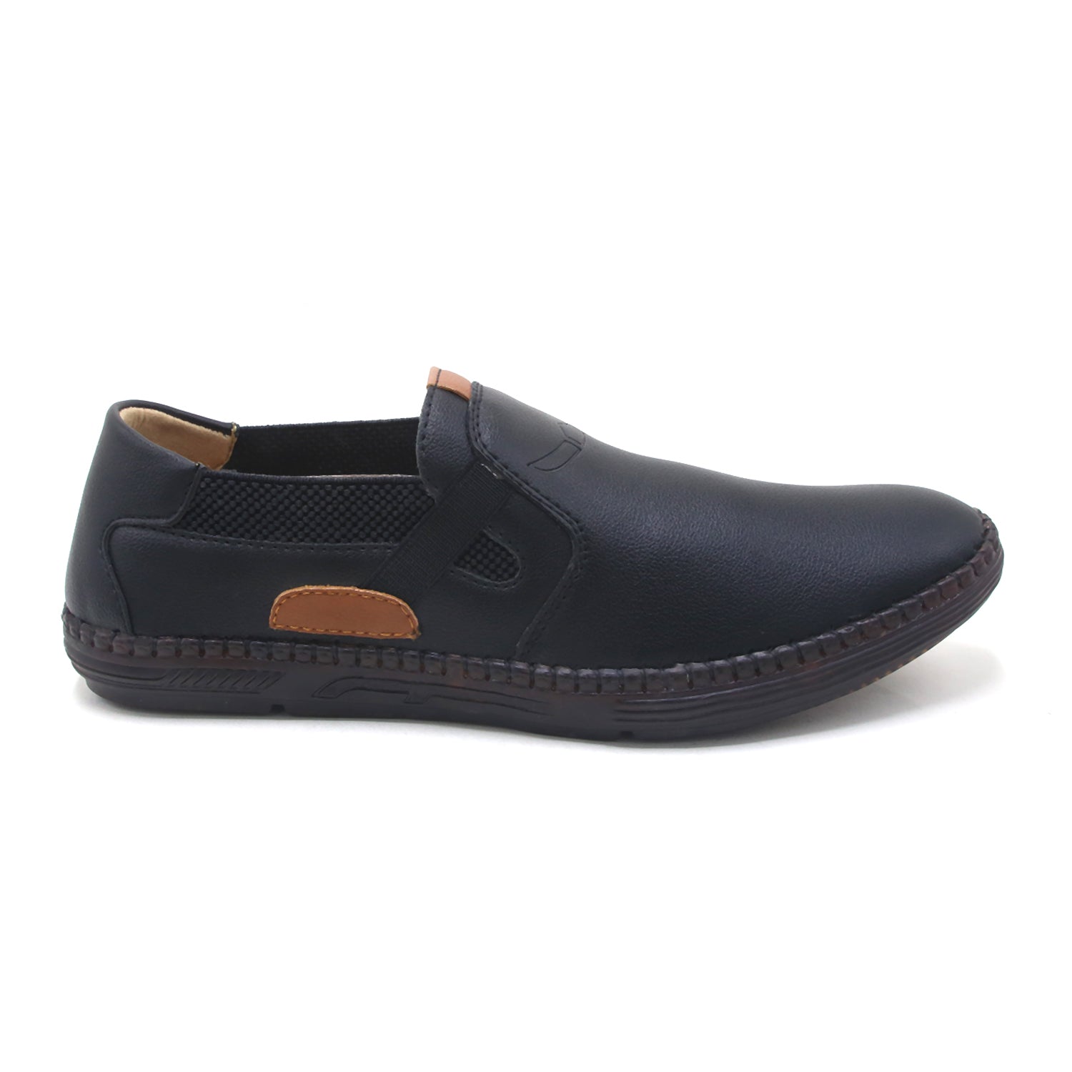 Clarke Slip-on - Medicated In Leather Loafers - Black, Men's Casual Shoes, Clarks, Chase Value