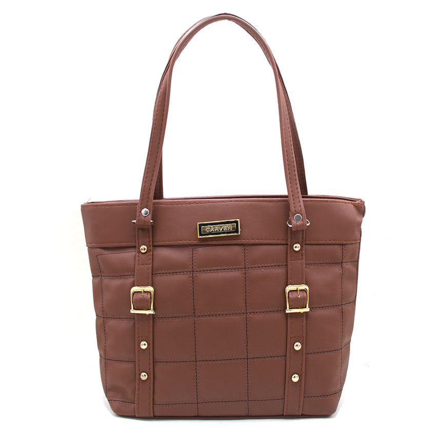 Women's Shoulder Bag - Brown