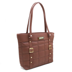 Women's Shoulder Bag - Brown