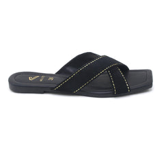 Women's Slippers - Black