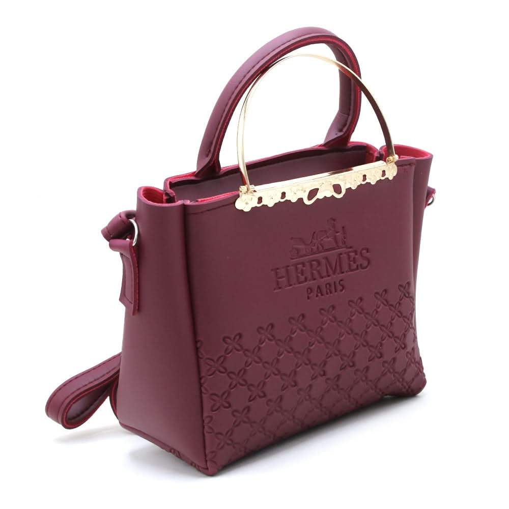 Women's Shoulder Bag - Maroon, Women Bags, Chase Value, Chase Value