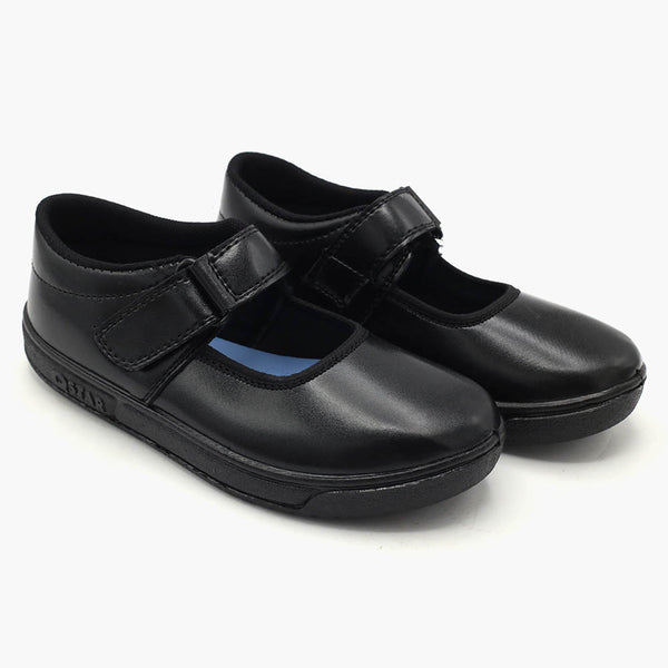 Girls School Shoes - Black, Girls Sneakers & Shoes, Chase Value, Chase Value