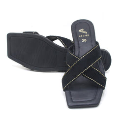 Women's Slippers - Black
