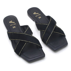 Women's Slippers - Black