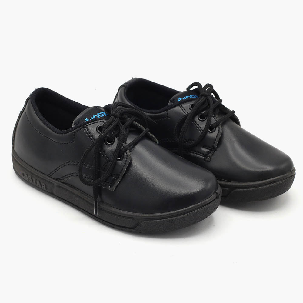 Boys School Shoes Laces, Boys Formal Shoes, Chase Value, Chase Value