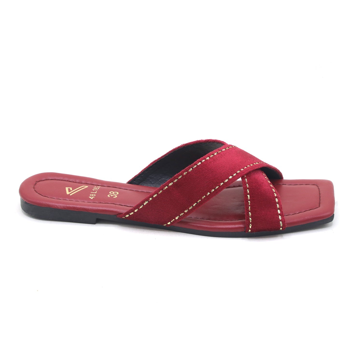 Women's Slippers - Maroon, Women Slippers, Chase Value, Chase Value