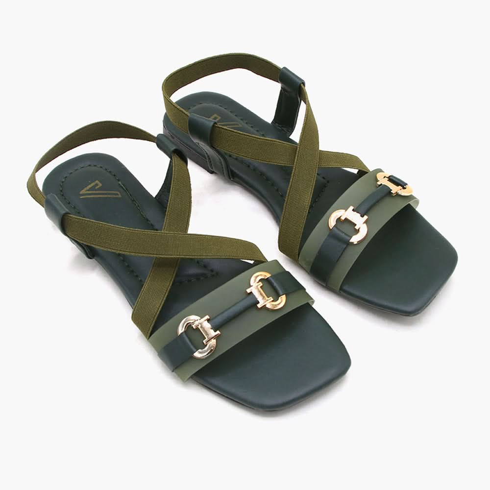 Women's Slipper - Green, Women Slippers, Chase Value, Chase Value