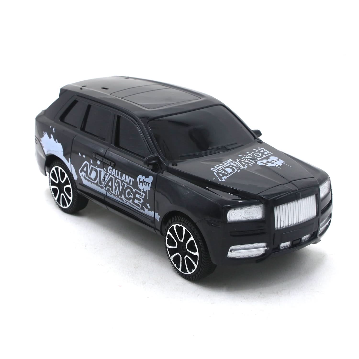 Friction Car For Kids - Black, Die-Cast Model Car, Chase Value, Chase Value