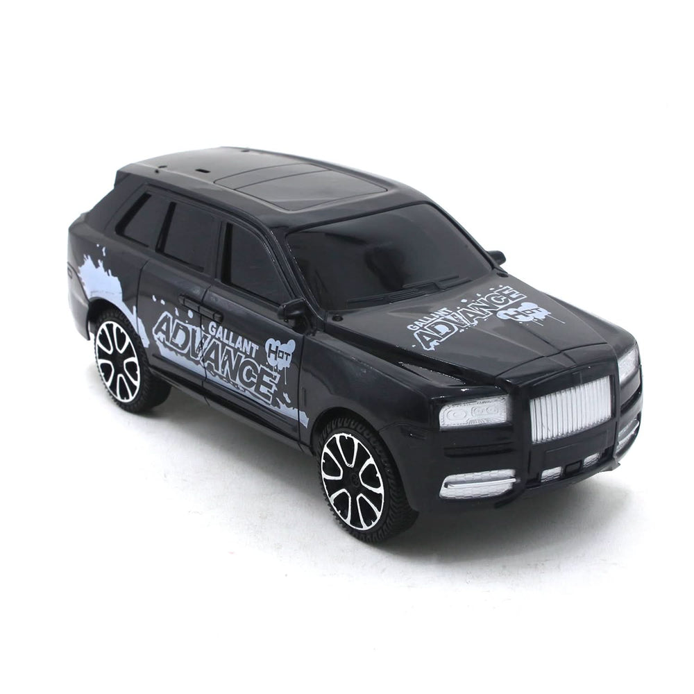 Friction Car For Kids - Black, Die-Cast Model Car, Chase Value, Chase Value