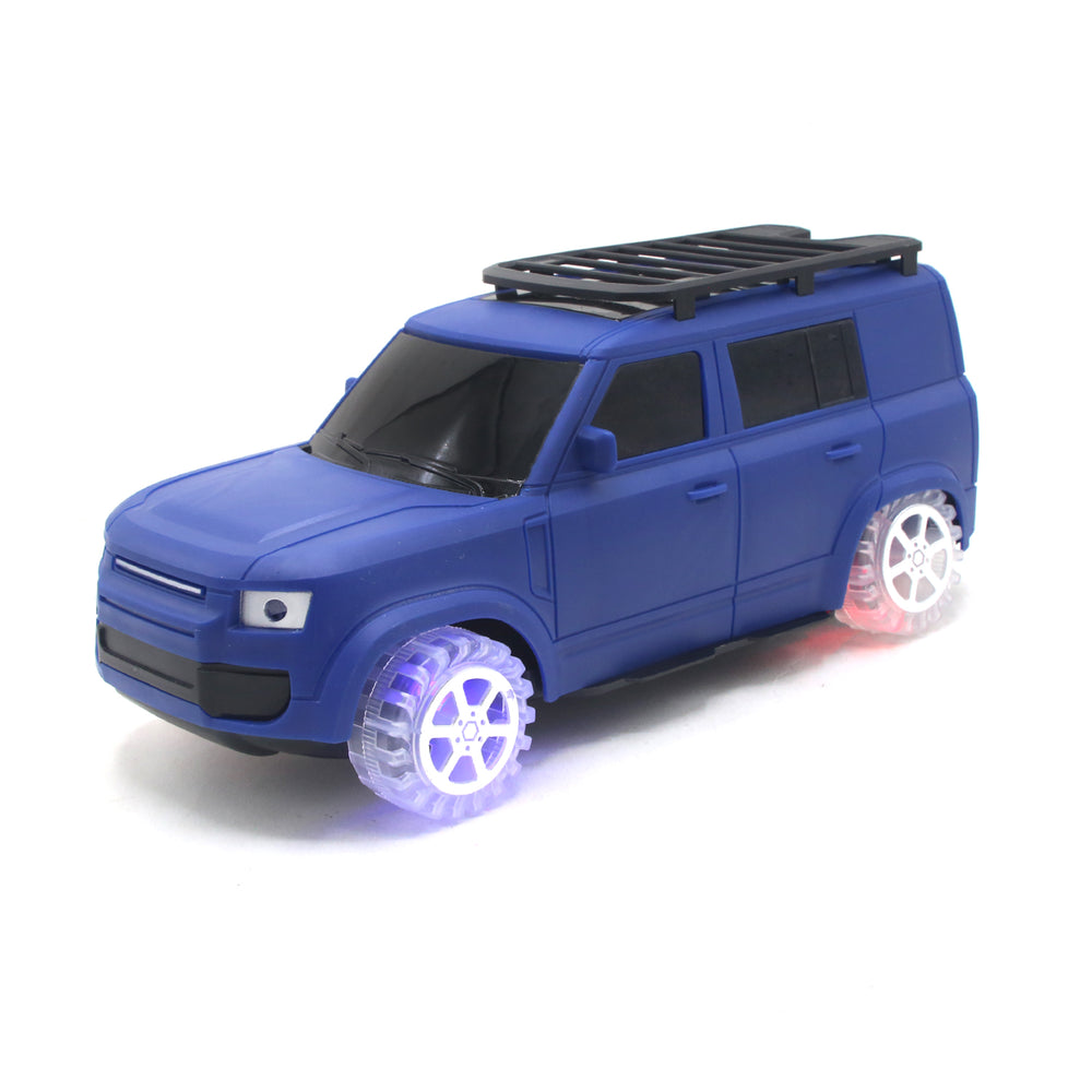 Friction Jeep Land Rover With Light Wheels - Grey, Die-Cast Model Car, Chase Value, Chase Value