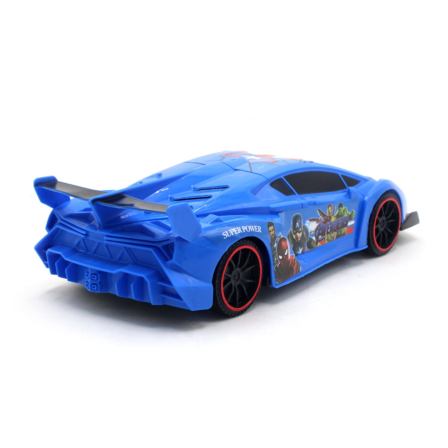 Friction Lamborghini Car For Kids - Royal Blue, Die-Cast Model Car, Chase Value, Chase Value