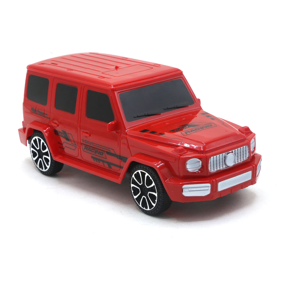 Friction Jeep Mercedes Bens - Red, Die-Cast Model Car, Chase Value, Chase Value