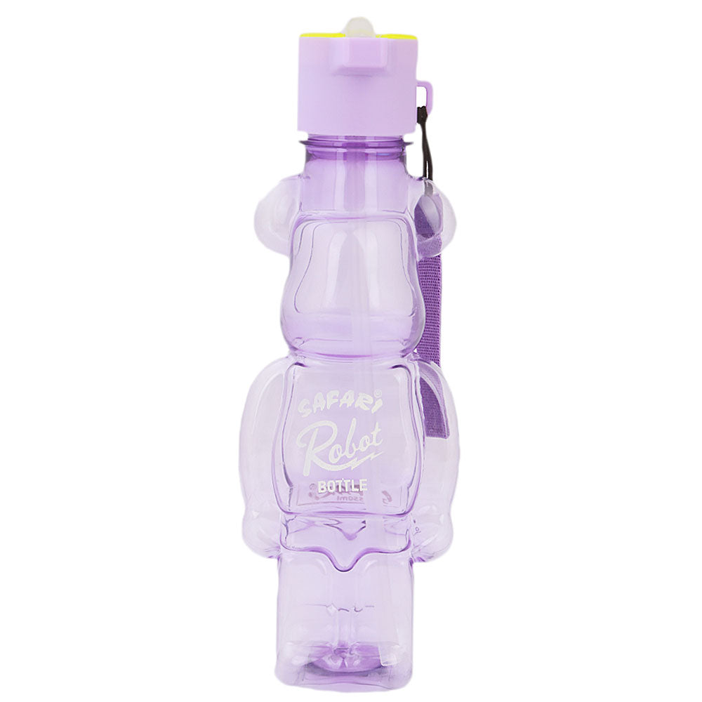 Robot Water Bottle 550 ML - Purple, Home & Lifestyle, Glassware & Drinkware, Chase Value, Chase Value