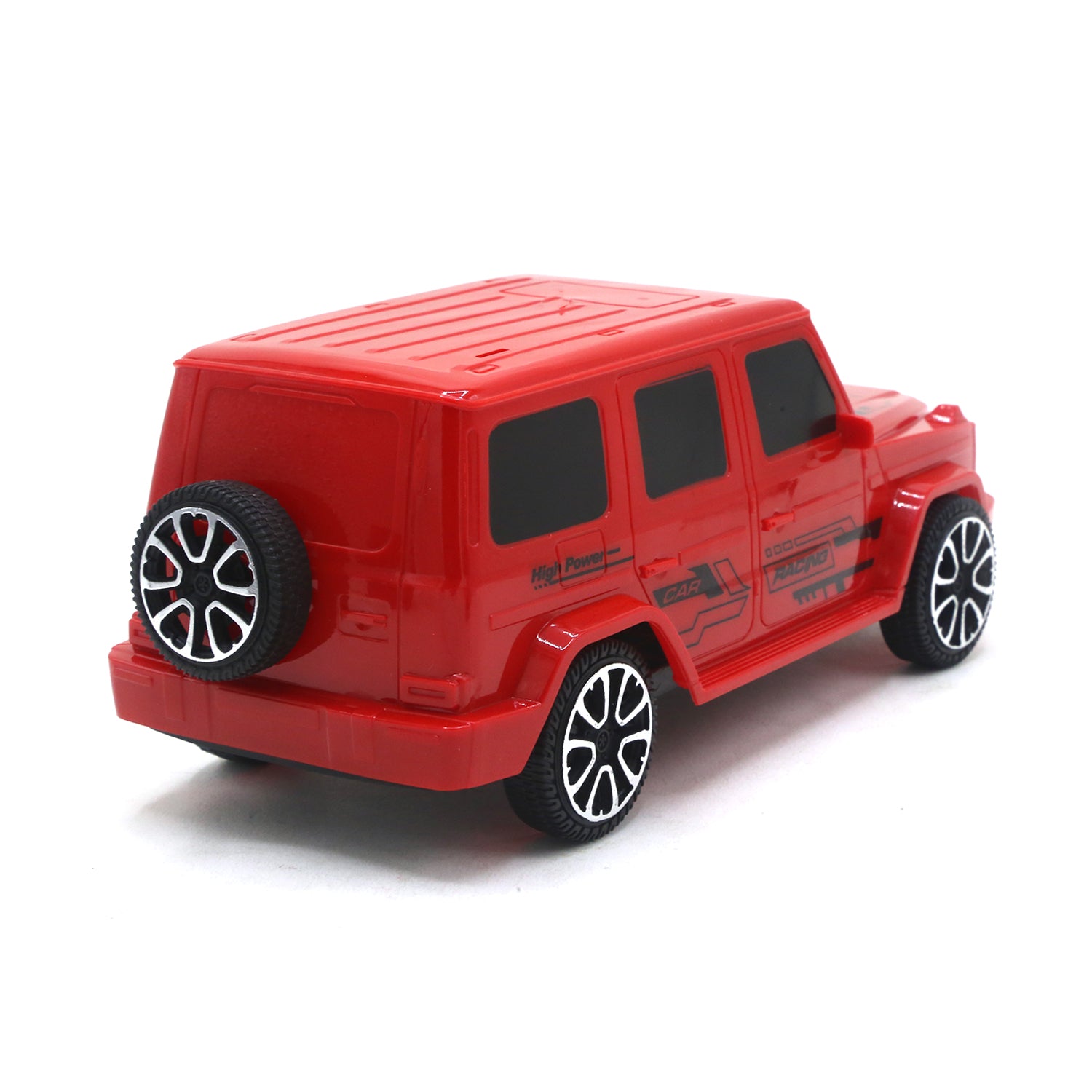 Friction Jeep Mercedes Bens - Red, Die-Cast Model Car, Chase Value, Chase Value