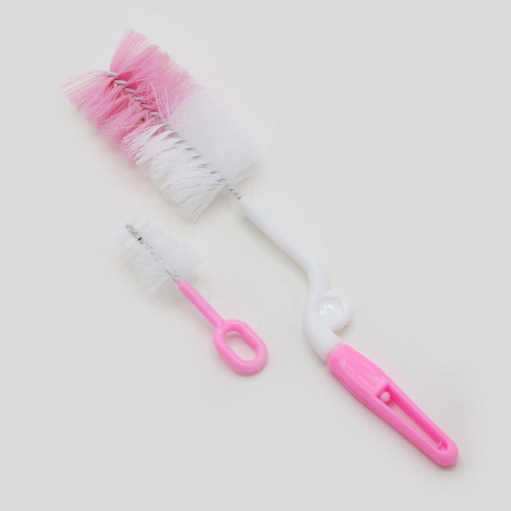 Mumlove Bottle Bursh Set - Pink, Feeding Supplies, Chase Value, Chase Value