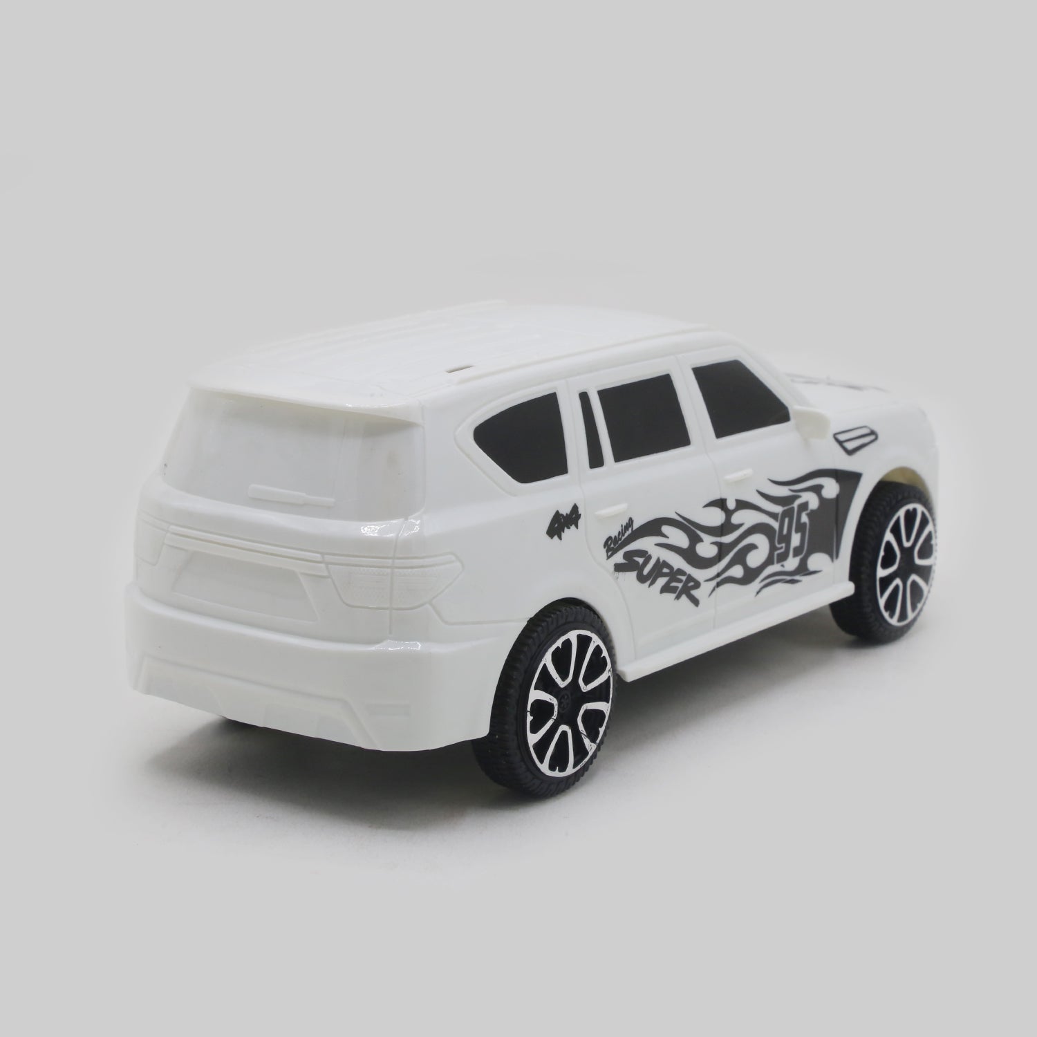Friction Jeep Nissan - White, Die-Cast Model Car, Chase Value, Chase Value