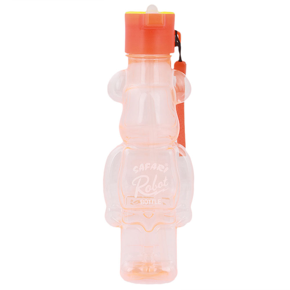 Robot Water Bottle 550 ML - Orange, Home & Lifestyle, Glassware & Drinkware, Chase Value, Chase Value