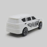Friction Jeep Nissan - White, Die-Cast Model Car, Chase Value, Chase Value
