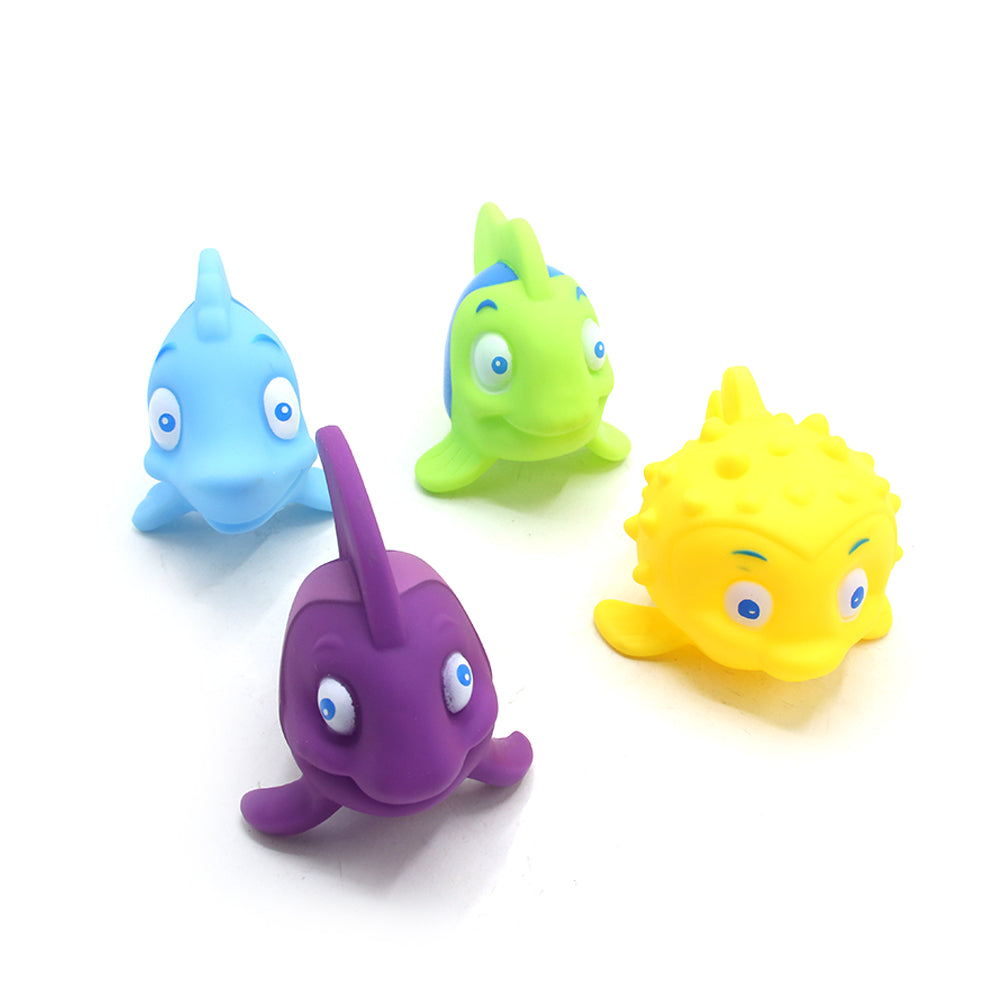 Fish Set Pack of 4 - Multi Color, Non-Remote Control, Chase Value, Chase Value