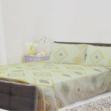 Printed Single Bed Sheet - I, Single Size Bed Sheet, Chase Value, Chase Value