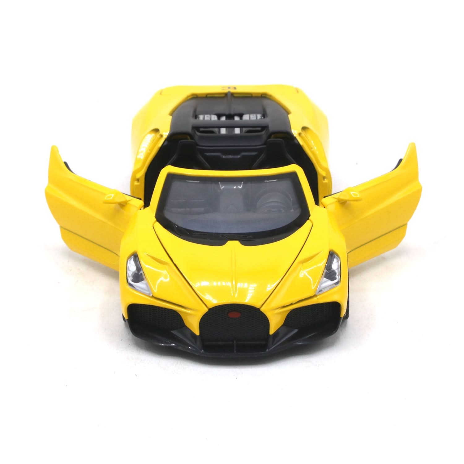 Die-Cast Bugatti - Yellow, Die-Cast Model Car, Chase Value, Chase Value
