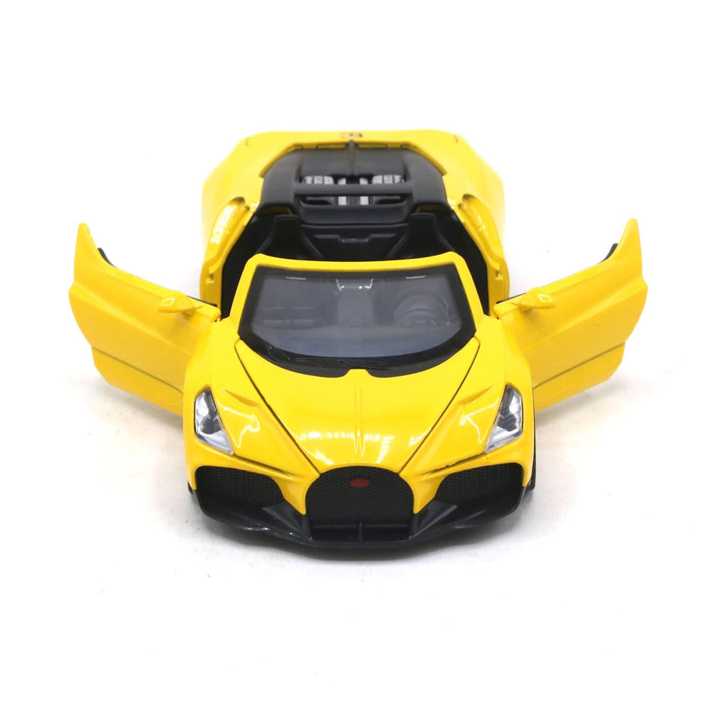 Die-Cast Bugatti - Yellow, Die-Cast Model Car, Chase Value, Chase Value