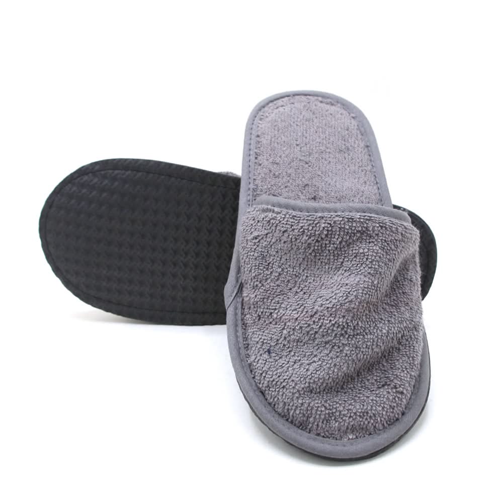 Velour Bed Room Slippers  - Grey, Women Slippers, Chase Value, Chase Value