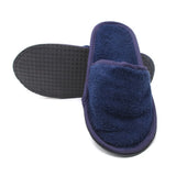 Velour Bed Room Slippers  - Navy Blue, Women Slippers, Chase Value, Chase Value