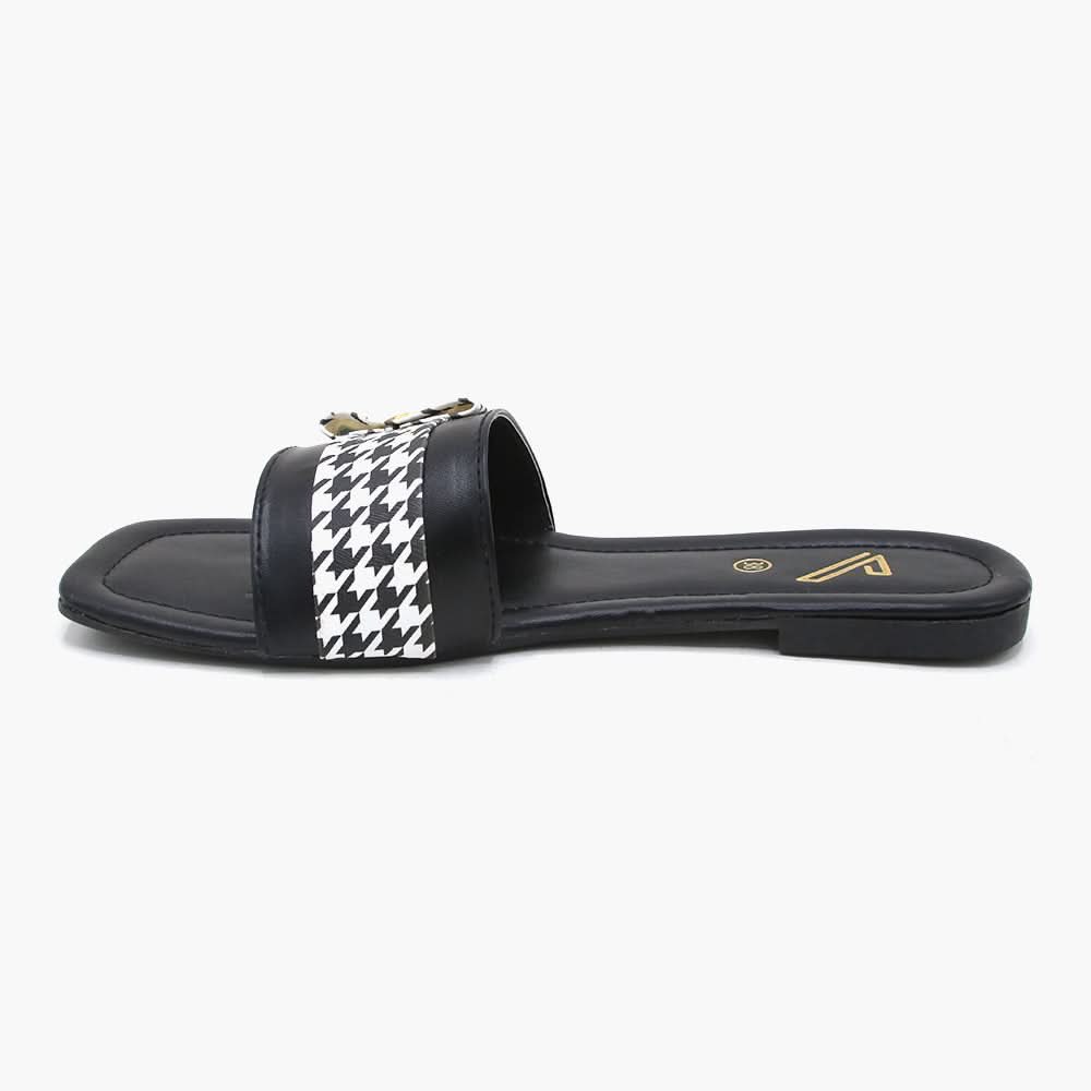 Women's Slipper - Black, Women Slippers, Chase Value, Chase Value