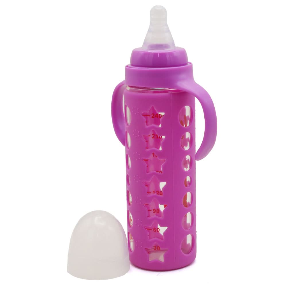 Feeder Bottle 240ml - Purple, Feeding Supplies, Chase Value, Chase Value