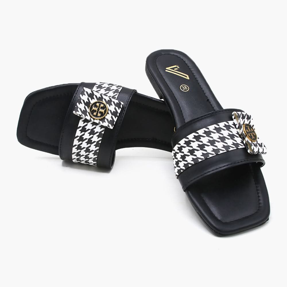 Women's Slipper - Black, Women Slippers, Chase Value, Chase Value
