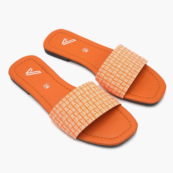 Women's Slipper - Orange