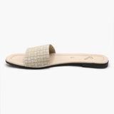 Women's Slipper - Beige, Women Slippers, Chase Value, Chase Value