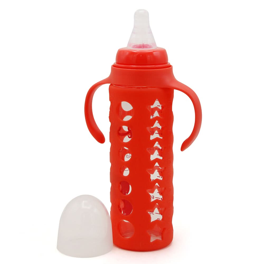 Feeder Bottle 240ml - Red, Feeding Supplies, Chase Value, Chase Value