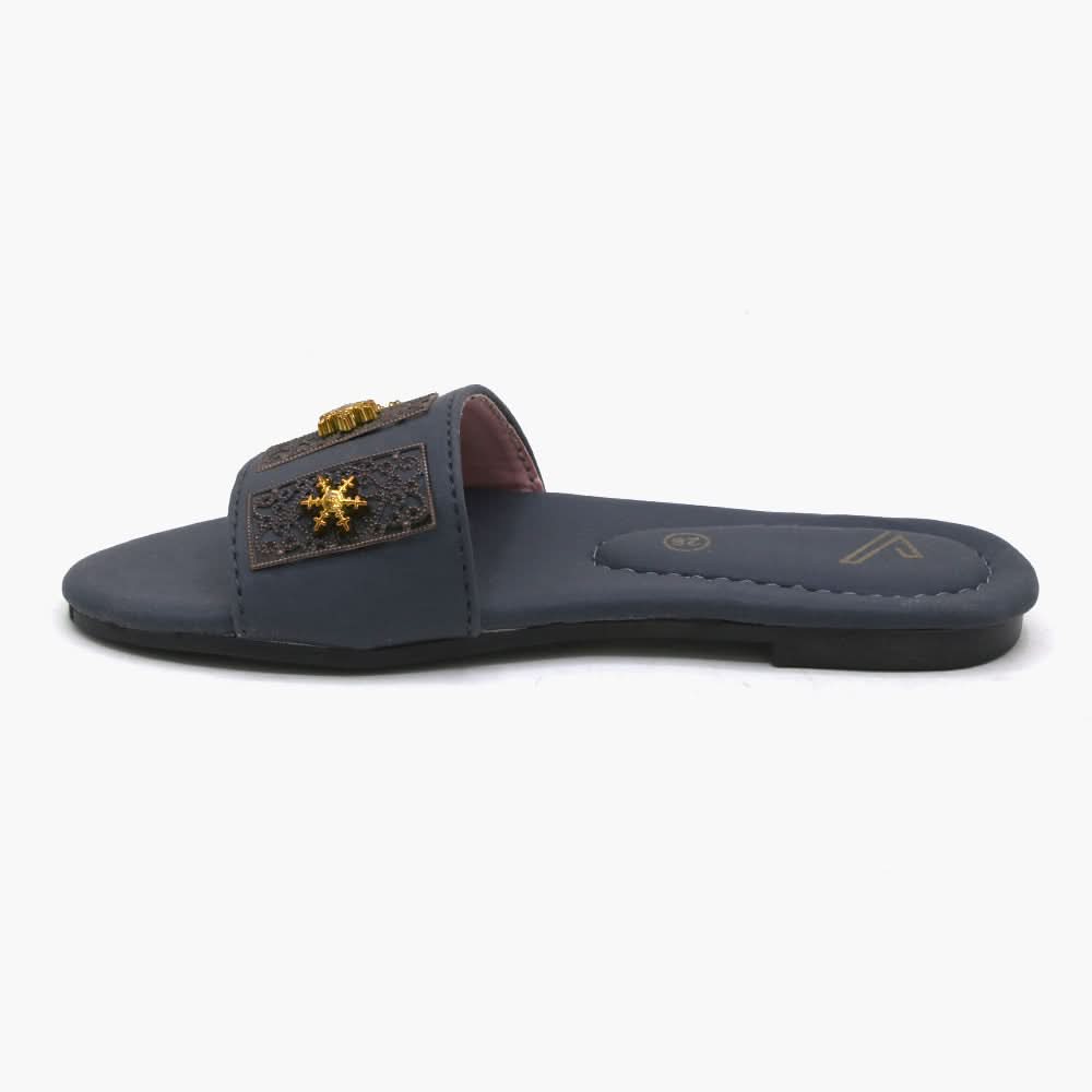 Girls Slipper - Grey, Girls Slippers, Chase Value, Chase Value