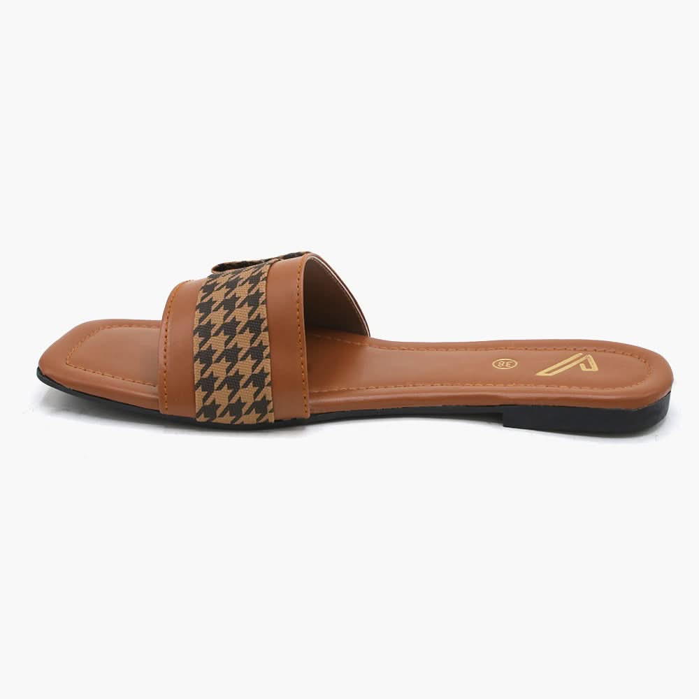 Women's Slipper - Mustard, Women Slippers, Chase Value, Chase Value