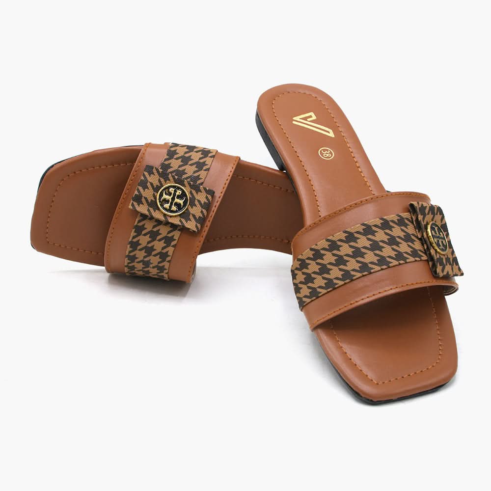 Women's Slipper - Mustard, Women Slippers, Chase Value, Chase Value