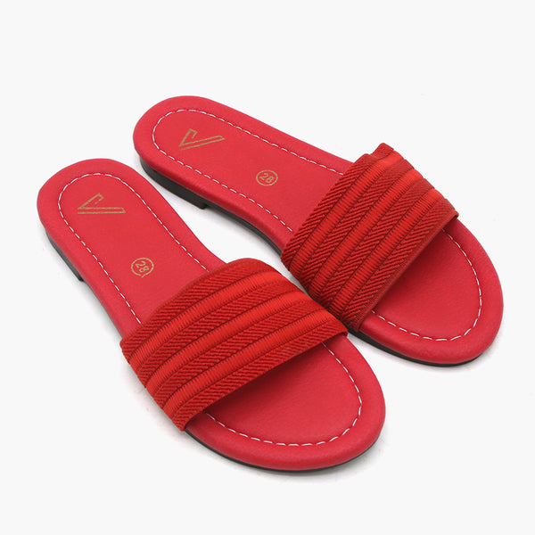 Women's Slipper - Red
