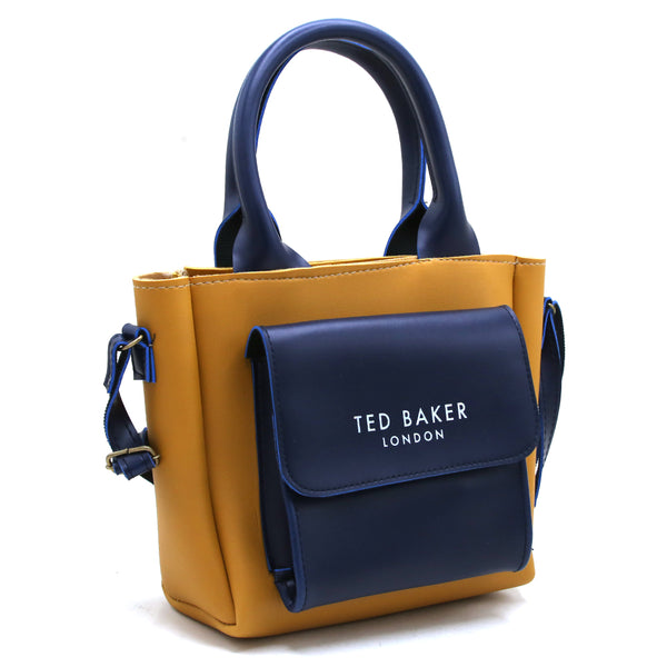 Women's Shoulder Bag - Mustard