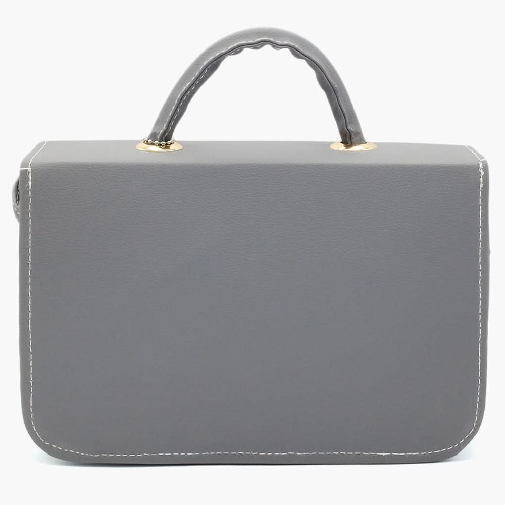 Women's Shoulder Bag - Grey, Women Bags, Chase Value, Chase Value